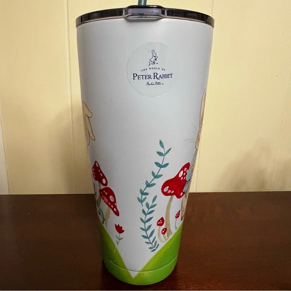 NWOT Beatrix Potter Peter Rabbit Stainless Steel Tumbler Cup 40oz